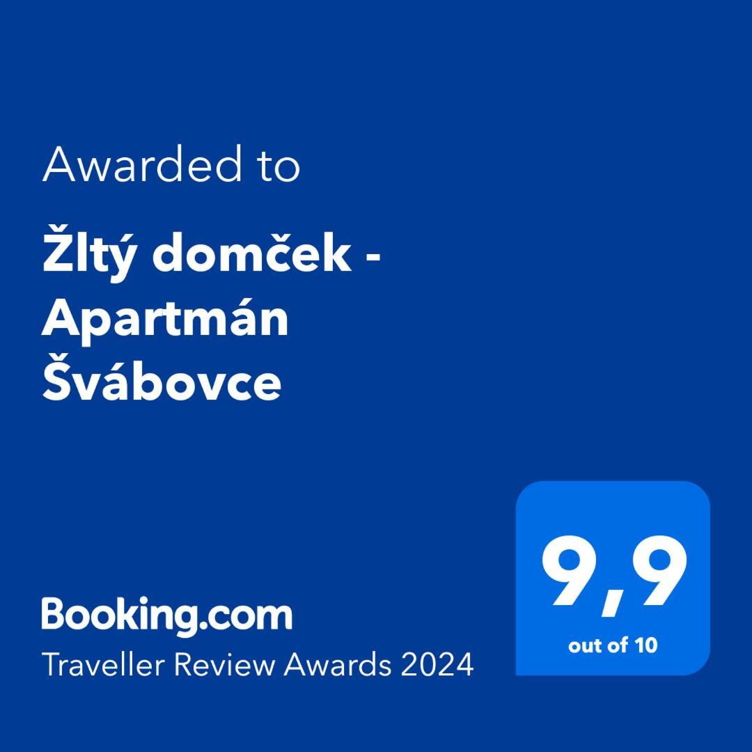 Žltý domček - Apartmán Švábovce Svabovce Exterior foto