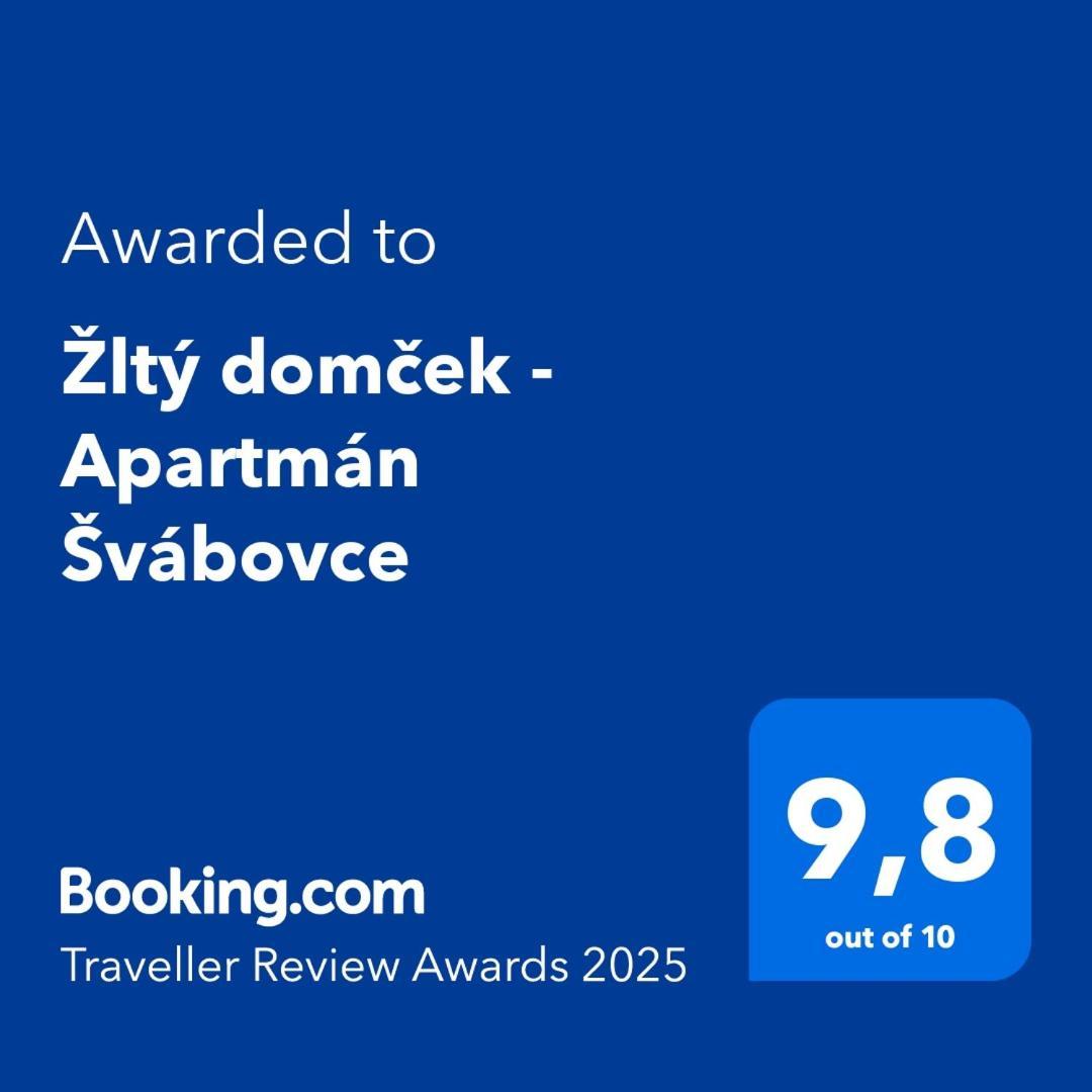 Žltý domček - Apartmán Švábovce Svabovce Exterior foto